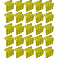 Powertron 25 AA/AAA / CR123A Yellow Battery Holder Storage Cases