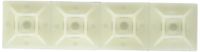 StarTech.com Self-adhesive Nylon Cable Tie Mounts - Pkg of 100 - Cable organizer - HC102
