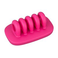 Cord Organizer with 4 Slots Cable Organizer Self Adhesive Cable Management (Dark Pink)