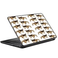 Protective Vinyl Skin Decal for HP 2000 Laptop (2013-14) 15.6" 15" cover sticker skins decals / Little Bulldogs in sunglasses