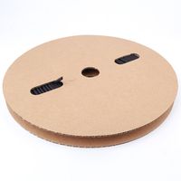 Z-COLOR 1pcs Cable Wrap Wire Tube Black 100 Feet Spool of 1/8inch I.D Polyolefin 2 : 1 Cable Wrap Wire Tube Heat Shrink Tubing