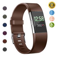 JOMOQ Replacement Bands Compatible for Fitbit Charge 2, Adjustable Breathable Sport Wristbands Silicone Accessories Women Men