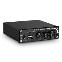 Douk Audio M1 Pro Hi-Fi 320W Bluetooth 5.0 Power Amplifier Stereo Subwoofer Amp USB Music Player