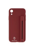 iBiopen Biostyli Case with Stylus - for iPhone XR - Satin Finish Hard Shell Case with Built in Digital Pen for Note Taking, Drawing - No App Needed, No Bluetooth Needed (iPhone XR - Red)