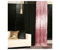 3FTX6FT-Fuchsia Pink-Sequin Backdrop Photo Booth Curtain Sequin Fabric Wedding/Birthday Christmas Decorations