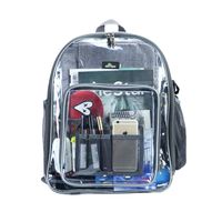 Clear Backpack, Waterproof and Lightweight,Transparent Backpack for Work, Concerts,Travel and Sporting Event