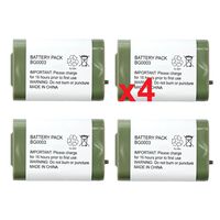 4 Fenzer Rechargeable Cordless Phone Batteries for Panasonic HHRP103 HHRP103A Cordless Telephone Battery Replacement Packs