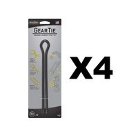 Nite Ize GT18-2PK-01 18" Black Gear Tie 2 Count