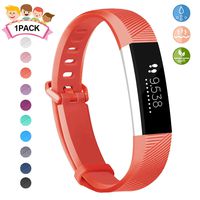 JOMOQ Compatible with Ace Bands for Kids, Soft Silicone Sport Wrist Strap Waterproof Replacement with Secure Metal Buckle for Ace/Alta HR Activity Tracker Boy Girl