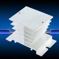 Relay, Solid State Relay Heat Dissipation Aluminum Heat Sink for Solid State Relay SSR Small Type Heat Dissipation
