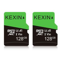 KEXIN 128GB Micro SD Card Class 10 Ultra MicroSDXC UHS-I Memory Card, C10, U3, V30, A1, 2 Pack Micro SD Card