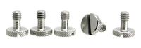 Steel Screws 1/4" Tripod Quick Release QR Plate Camera Flathead Slot Stainless SS ideal for Manfrotto / Sachtler (5)