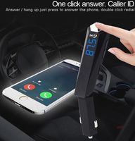 Car FM Transmitter, Ikevan BT-X5 Car FM Transmitter Bluetooth Hands-free LCD MP3 Player Radio Adapter Kit Charger
