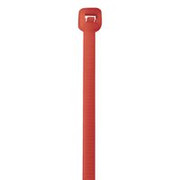 Aviditi CT145K Nylon Cable Tie, 14" Length x 3/16" Width, Fluorescent Red (Case of 1000)