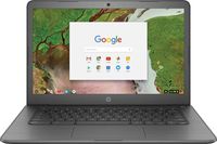 HP 14" Touchscreen Chromebook(1366 x 768),Intel Celeron N3350, 4GB 1.1GHZ LPDDR3 RAM,32GB eMMC Flash Memory Updated 128G Micro SD,Intel HD Graphics 500,Stereo Speakers,10.75 Hours Battery Life, Grey