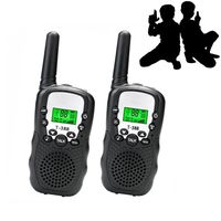 JRD&BS WINL Best Gifts for Kid,Gifts for Girl 8 Year Old, Walkie Talkies for Kid,Cool Toys for 4-5 Year Old Boys,1 Parir (Black)