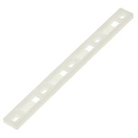 Panduit MTP4H-E6-C Multiple Tie Plate, 4 Bundle, M-H Ties, #6 Screw (100-Pack)