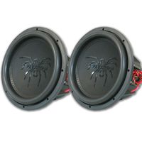 2 x Soundstream T5.124 12" Car Dual 4-ohm Subwoofer 2000W