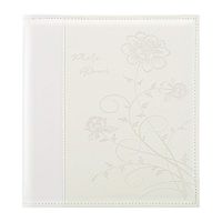 Artmag Photo Picutre Album 4x6 500 Photos, Extra Large Capacity Leather Cover Wedding Family Photo Albums Holds 500 Horizontal and Vertical 4x6 Photos with White Pages(White)