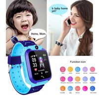 rofern Children Smart Watches Deep Waterproof Q12 Smart Positioning Phone Watch