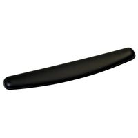 3M Gel Wrist Rest for Keyboards, Soothing Gel Comfort with Durable, Easy to Clean Leatherette Cover, Antimicrobial Product Protection, 18", Black (WR309LE)
