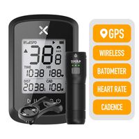 XOSS G+ GPS Cycling Computer Wireless Bike Speedometer Odometer Cycling Tracker Waterproof Road Bike MTB Bicycle Bluetooth ANT+ with Cadence