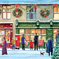 Christmas Paper Luncheon Napkins 2 X 20pcs 13"x13" Christmas Shopwindow