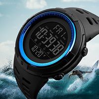 QingZhou Men's Digital Intelligent Sports Counting Watch 50M Waterproof SKEMEI Watch
