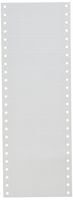Compulabel Pinfeed Labels Fanfold Permanent Adhesive, 3 1/2" x 15/16", White (110654)