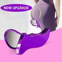 Pelvic Floor Muscle and Inner Thigh Exerciser, Correction Beautiful Buttocks Bladder Control Device Postpartum Rehabilitation (Purple)