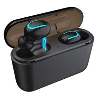 True Wireless Earbuds 3D Stereo Hi-Fi Sound Bluetooth Earbuds IPX5 Waterproof 120H Playtime Bluetooth 5.0 Built-in Mic and Magnetic Inductive Charging Case