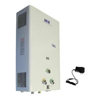 Aquah 16L / 4.3 GPM Whole House Indoor Natural Gas Tankless Water Heater