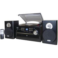 Jensen JTA-475 Turntable Stereo 3-Speed W/CD Cassette & AM/FM Radio Consumer Electronics