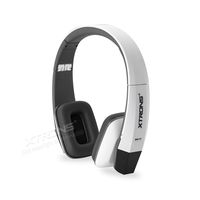 XTRONS White IR Wireless Dual Channels Infrared Stereo Cordless Headphones 2 Channels for Children Kids
