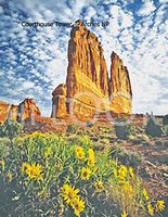 Hi-Look Microfiber Cleaning Cloth - Courthouse Tower, Arches National Park