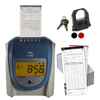Icon time systems CT-900 Calculating Time Recorder with Free Lifetime Support and Operational Battery Backup