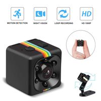 Mini Cop Spy Cam As Seen On TV 1080P Spy Hidden Camera Nanny Cam with Night Vision and Motion Detection Wireless Wearable Spy Body Camera Security Surveillance for Home Car Office Indoor and Outdoor