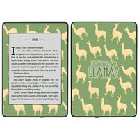 MightySkins Skin Compatible with Amazon Kindle Paperwhite 2018 (Waterproof Model) - Llama | Protective, Durable, and Unique Vinyl Decal wrap Cover | Easy to Apply, Remove| Made in The USA