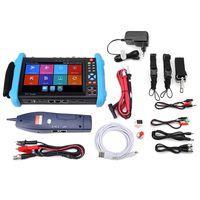 Network HD Tester,IPC-9800 Plus Series 7" IP CCTV Tester 4K H.265 for Onvif TVI CVI AHD Analog AC 100-240V (US-IPC-9800MOVTADHS-Plus)