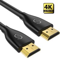 Syncwire HDMI Cable 4K HDMI Cord 4.9 Feet High Speed HDMI 2.0 Cable Support Fire TV, Apple TV, HDTV, Ethernet, Audio Return Channel, Video 4K UHD 2160p, HD 1080p, 3D, Xbox Playstation PS3 PS4 PC