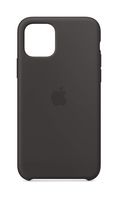 APPLE Silicone Case (for iPhone 11 Pro) - Black (Renewed)