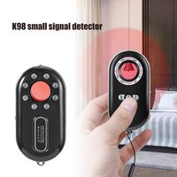 Multifunctional 3-in-1 Anti-Spy Anti Candid Hidden Camera Detector Infrared Alarm Scanner Defense Emergency Alert with Mini LED Flashlight for Travel Personal Security Alarm Devices