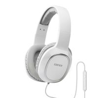 Edifier M815 Over-The-Ear Headphones with Mic and Volume Control - Single Plug - White