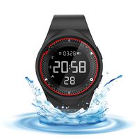 Smart Watch Non-Bluetooth Kids Pedometer Watch Sport Wristband IP68 Water-Resistant Swim Watch Fitness Tracker with Step/USB Charge/Distance/Calorie/Clock/Timer for Walk Kid Men Women