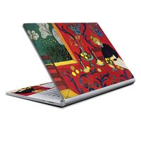 MightySkins Skin Compatible with Microsoft Surface Book 2 13" (2017) - Harmony in Red | Protective, Durable, and Unique Vinyl Decal wrap Cover | Easy to Apply, Remove | Made in The USA
