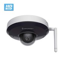 Amcrest ProHD 1080P PTZ WiFi Camera, 2MP Outdoor Vandal Dome IP Camera (3X Optical Zoom) IK08 Vandal-Proof, IP66 Weatherproof, Dual Band 5ghz/2.4ghz, Pan/Tilt (IP2M-866W) (White)