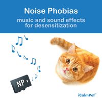 Music for Cat Noise Phobia, Music and Sound Therapy Techniques by Through a Cat's Ear | Micro SD Sound Card