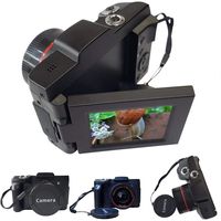 xuprie Flip Screen Full HD 1080P 16MP 16X Zoom Digital Camera Video Recorder Digital Cameras