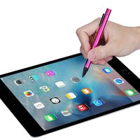 New Trend Screen Touch Pen Stylus With USB Charging Wire For iPad Pro/2/3/4/mini/Air (HOT Pink)