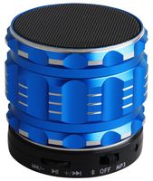 Aduro AMPLIFY Mini BSP20 Wireless Stereo Sound Bluetooth Handheld Speaker Rugged Build (Blue)